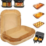 parchemin plissé marron friteuse air résistant l’huile usage unique moderne minimaliste 100pcs 150pcs 200pcs