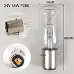 ampoule transparente classique 24v 220v e27 p28s incandescente 65w bayonet base éclairage navigation thuyền