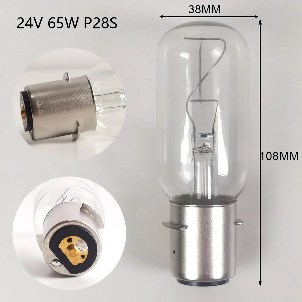ampoule transparente classique 24v 220v e27 p28s incandescente 65w bayonet base éclairage navigation thuyền
