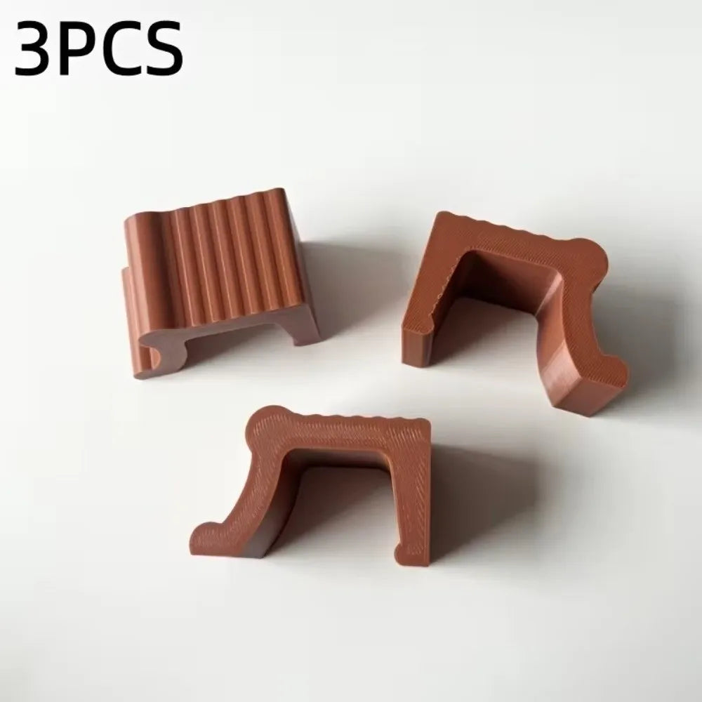 supports pots plantes bleu foncé moderne rond opacité 3pcs decoration extérieur interieur functionalité pratique