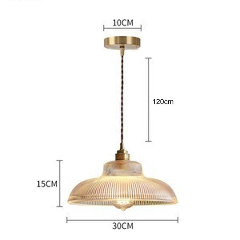 Suspension lumineuse vert rayées ampoule chaîne corde vintage rétro blanc doré