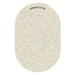 tapis salle bain antidérapant absorbant lavable blanc noir marron vert bleu moderne minimaliste points