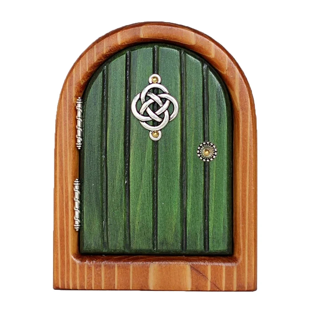 porte miniature fantaisie bois pierre métal adhésif poignées boutons pierres décoratives bleu rose vert