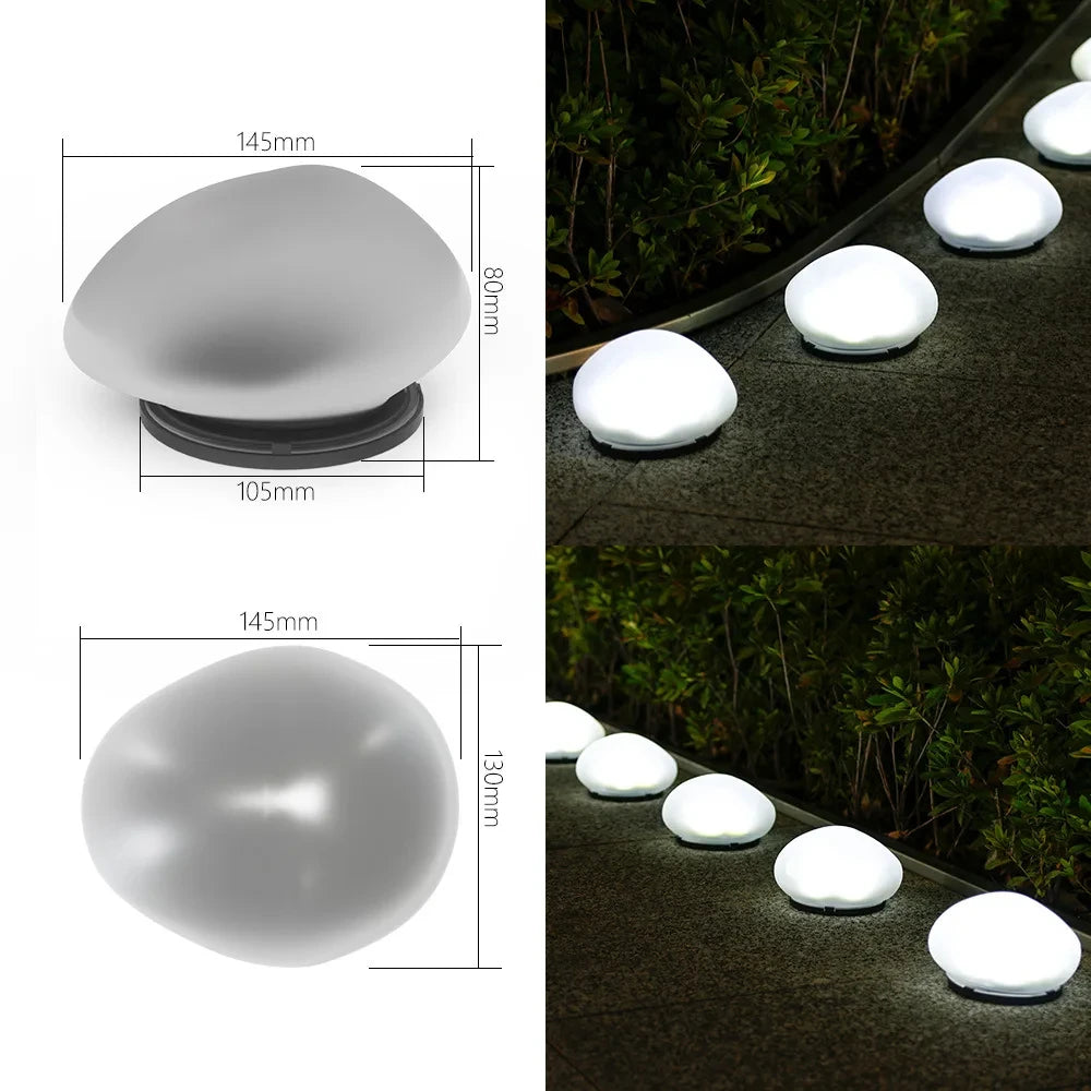 lampe solaire extérieure led jardin moderne adhésive lumières blanc ip65 abs