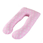 housse coussin maternité coton nuages lune étoiles rose bleuclair gris