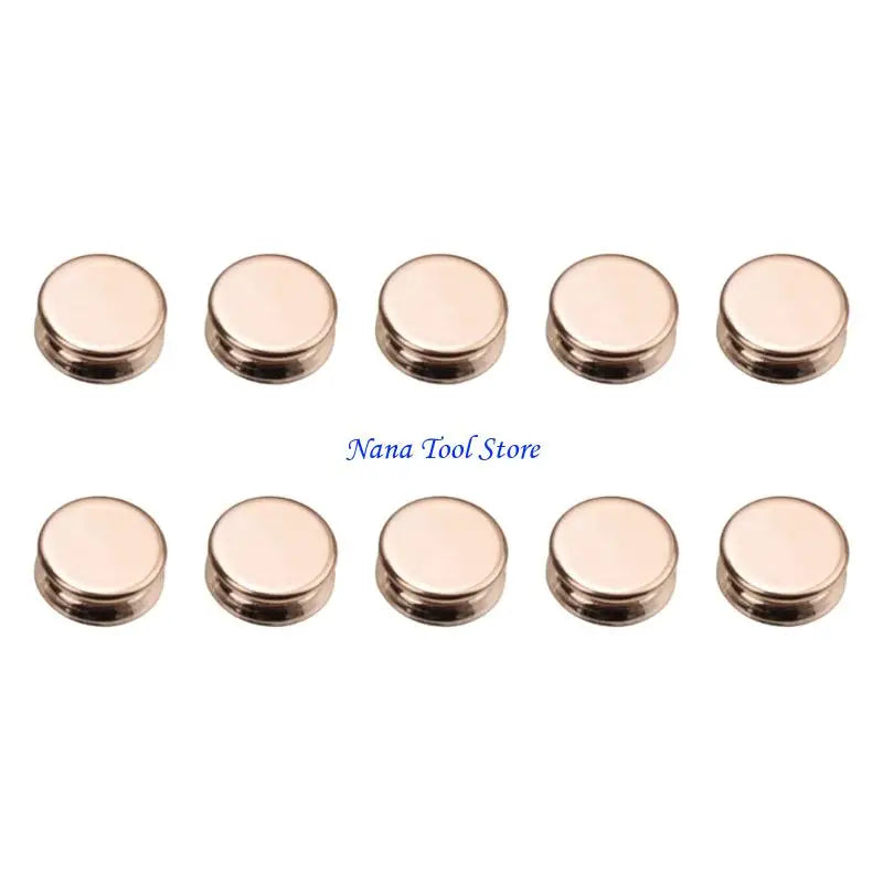 boutons pression métalliques modernes noir or argent opaques