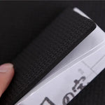 protecteurs pieds meubles adhésifs texturés motifs géométriques noirs pratiques utilitaires 96 pièces rond carré