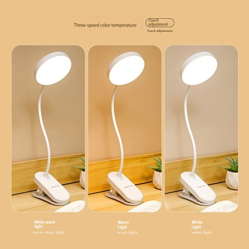lampe table led blanc moderne interrupteur tactile réglable lumière chambre veilleuse minimaliste