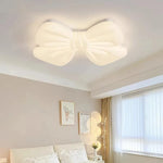 lampe suspension moderne nœud décoratif blanc éclairage surface télécommande