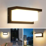 appliques murales modernes led noir lumiere blanche facile éclairage maison minimaliste