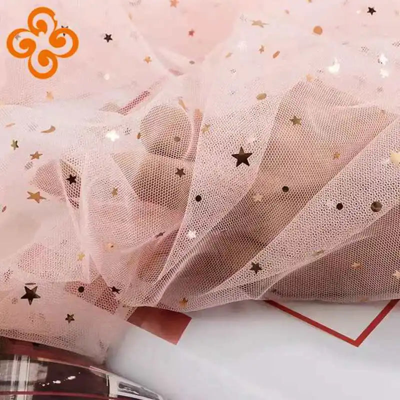 tulle étoiles dorées jupe enfant blanc rose violet élégante diy mariage