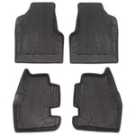 tapis sol voiture noir antidérapant insonorisé waterproof jeep wrangler tj 1997 2006 large surround