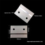 supports murals argentés modernes clips vis tasseaux fixation suspension tableaux miroirs minimalistes