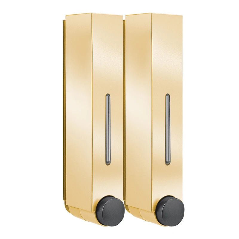distributeur savon main noir moderne adhésif bouchons remplissage liquide salle bain chambre cuisine