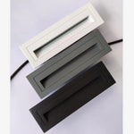 cache câble led moderne gris blanc texture mat salle manger chambre entrée fixé mur