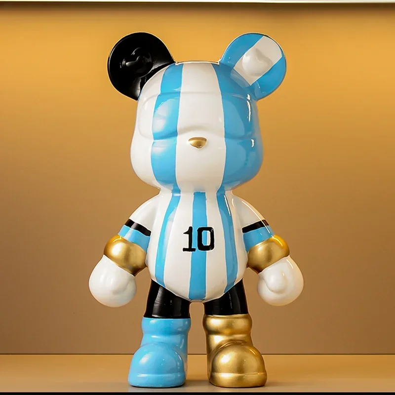figurine mickey mouse bleu moderne pop art décoration maison collection cadeau