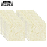 panneaux decoratifs marbre gris blanc adhesifs sol mur modernes pack 10 pieces