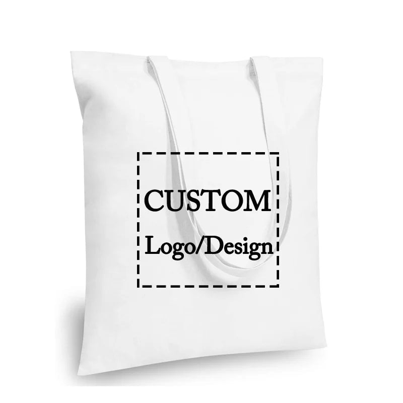 sac main toile coton pliable multi usages personnalisable grande capacité couleur beige simple respectueux