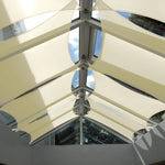 Voile d'ombrage carrée protection UV pour jardin