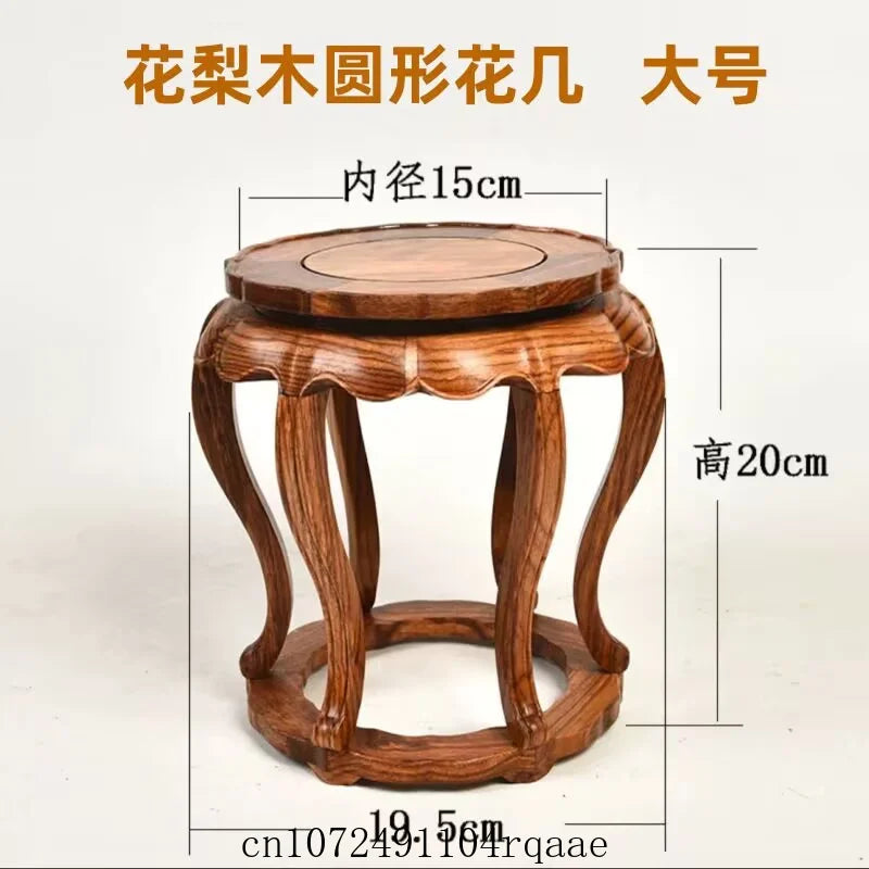 support présentation bois massif socle figurine vase théière décoration chinois traditionnel gravure