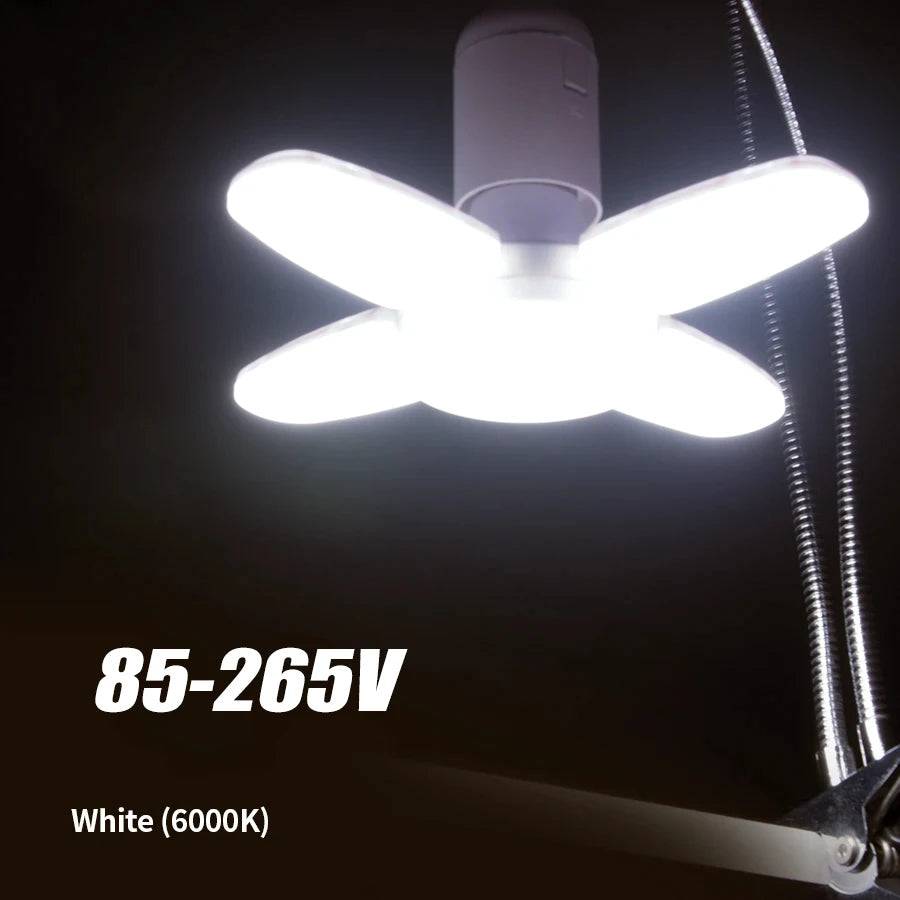mini lampe feuilles blanc 6500K blanc chaud 3000K moderne opacité 92mm diamètre 145mm