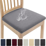 housses chaise imperméables gris rayures horizontales moderne chaise plage fauteuil mariage banquet