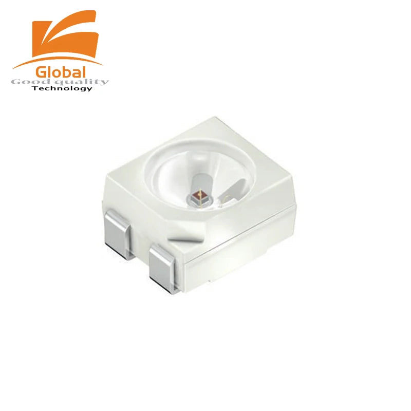 diodes led blanc bleu orange rouge plcc 3528 super lumineuses adhésif opaques