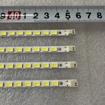 ruban led blanc jaune carré moderne clips bouton fixation télévision samsung 40cm