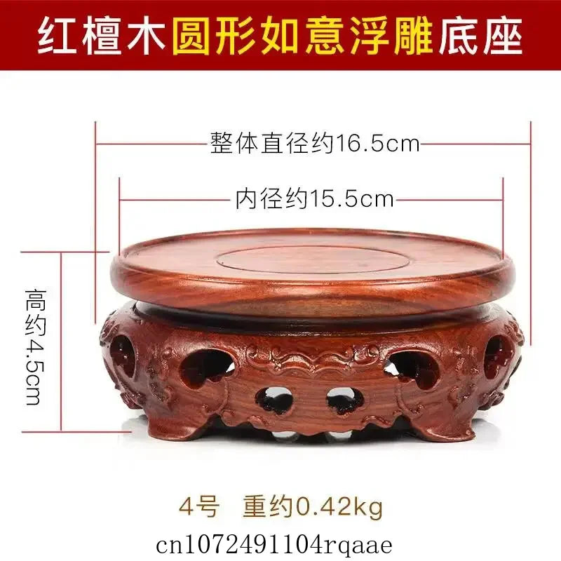 support décoratif bois sculpté socle piédestal figurine vase théière décoration intérieur classique