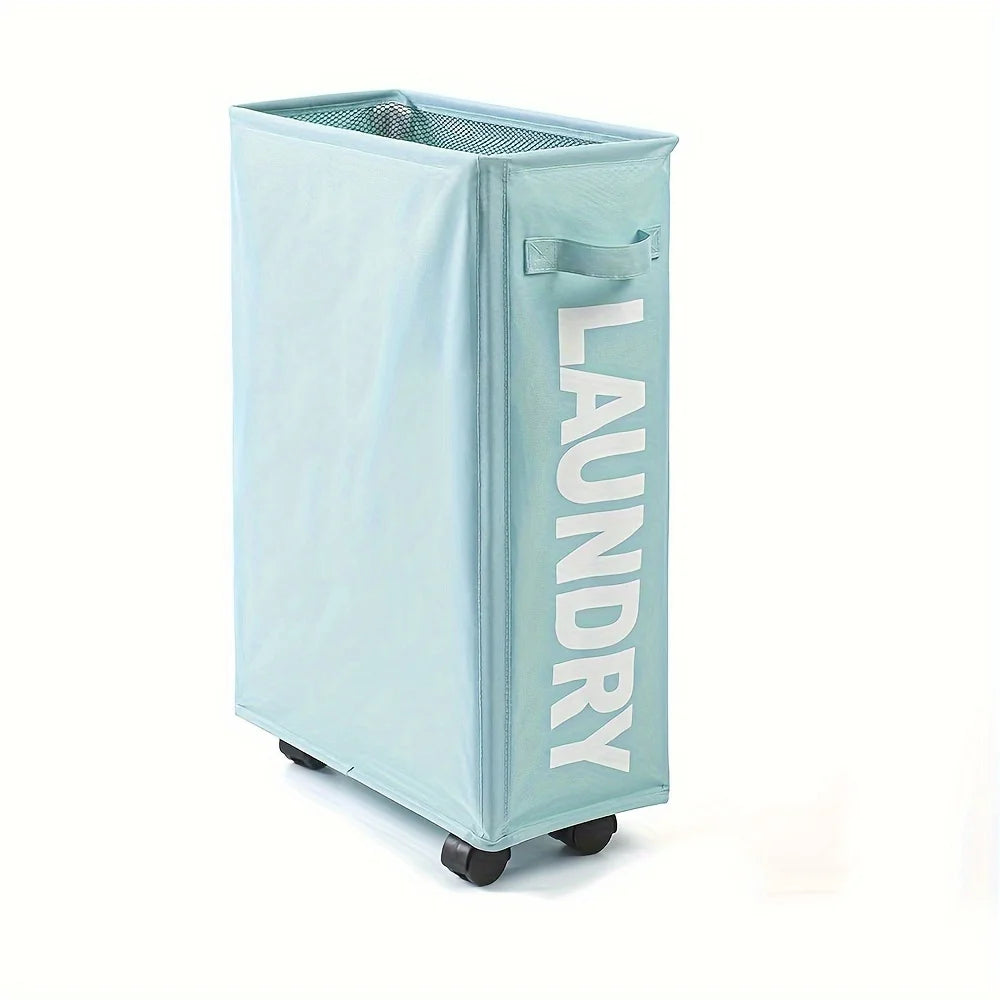 panier linge pliable oxford durable beige gris moderne laundry imprimé roulettes poignée
