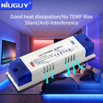 transformateur led alimentation 12v 24v 12w 24w 36w 60w 100w blanc bleu silent efficient