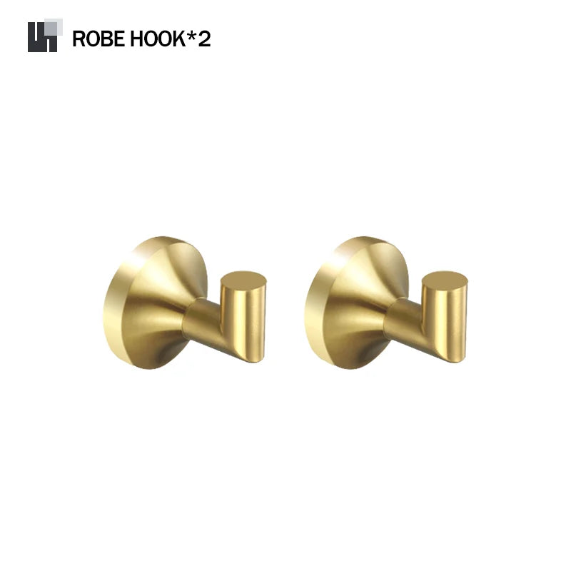 accessoires salle bain doré porte savon porte savonnette porte serviettes moderne minimaliste