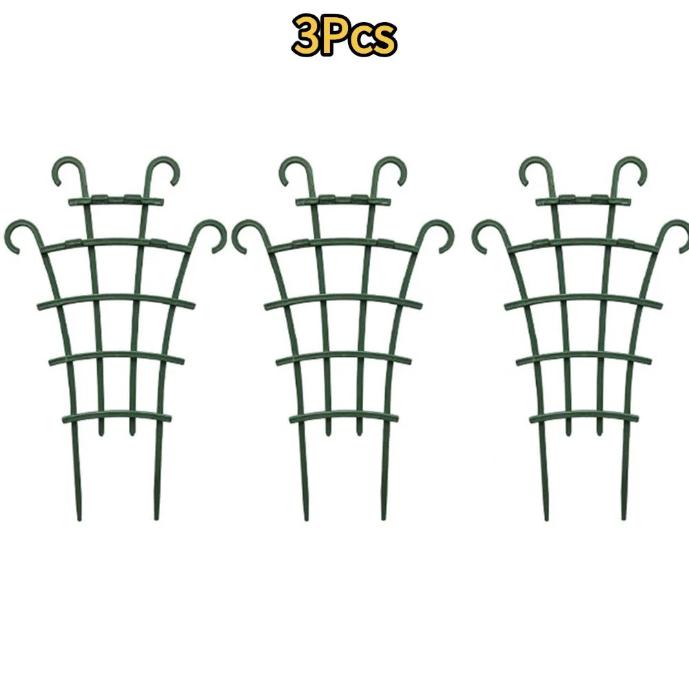 supports plantes grimpantes vert grille moderne adhésif jardin extérieur décoration fixations