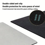 tapis sol antidérapant gris clair moderne froissé absorbant eau doux entrée 25x40cm 25x50cm 25x60cm
