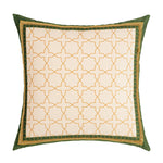 housse coussin velours motif végétal bohème chic carré decoratif voiture maison