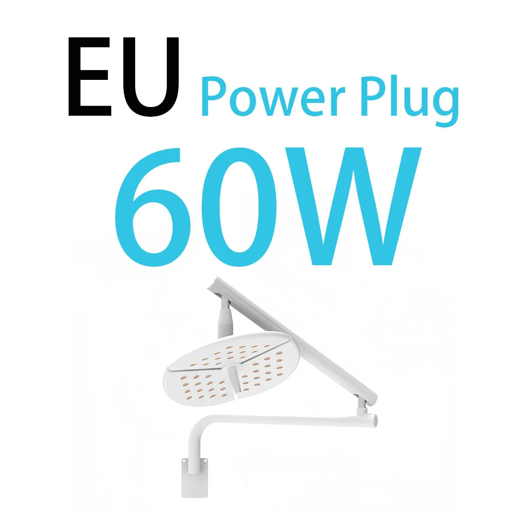 lampe led moderne blanc perforée interrupteur tactile support mural haute luminuosité durable emergency care