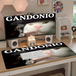 tapis souris gamer kawaii xxl chat fumeur gandonio moderne souris clavier