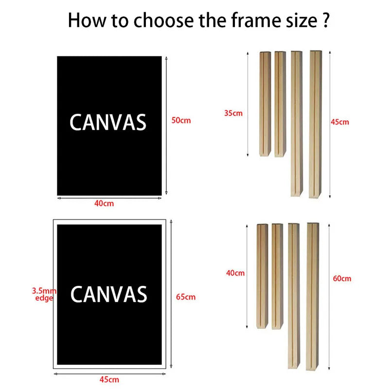 Cadre photo bois multicolore pour décoration chambre