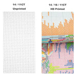 kit broderie jardin fleurs arrosoir bottes tissu coton imprimé non imprimé bobines couleurs schémas