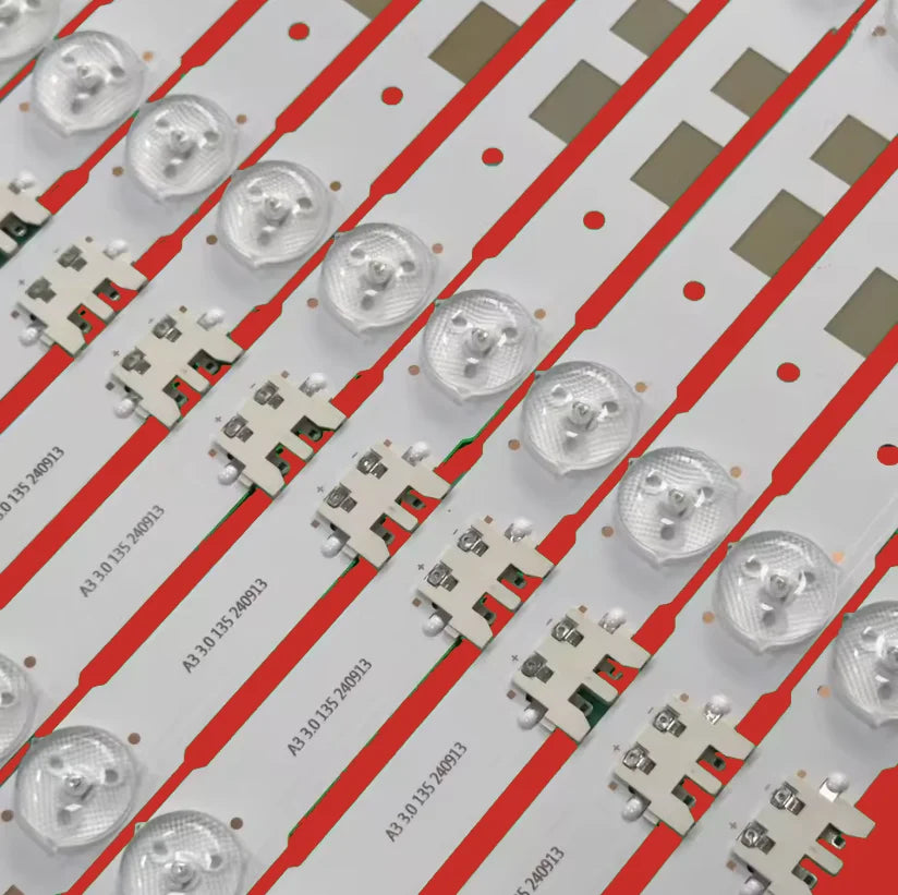 bande led rétro éclairage 60 pouces blanc moderne connecteurs électriques 3v