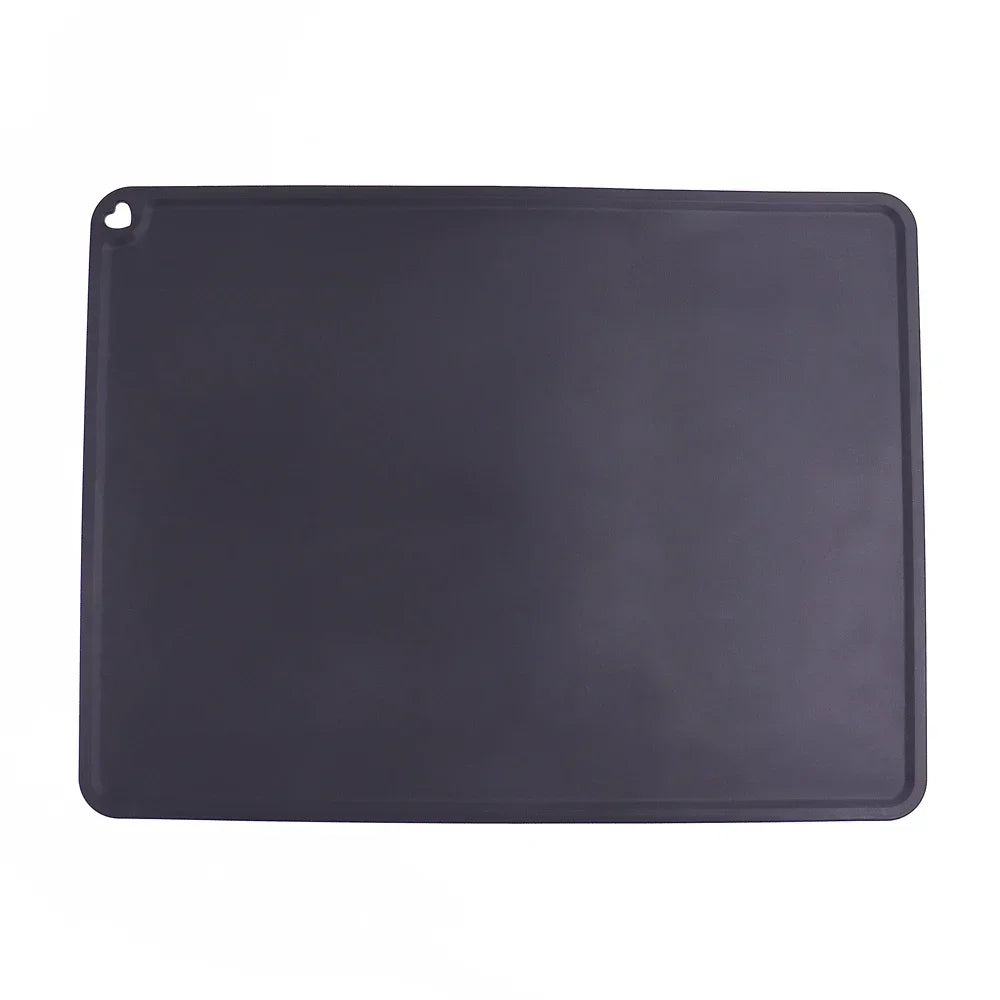 tapis silicone imperméable antidérapant rose bleu clair gris moderne fácil nettoyer yoga chiens