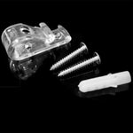 clips rideau transparent quincailleries fenêtres accessoires stores moderne vis fixations
