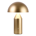 lampe table moderne or noir ambre led controle tactile usb charge chambre contemporaine compact