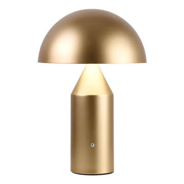 lampe table moderne or noir ambre led controle tactile usb charge chambre contemporaine compact