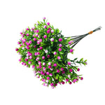 bouquet artificiel fleurs feuilles modernes minimaliste extérieur intérieur décoration anniversaire 22cm