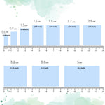 rubans polyester blanc noir rose orange vert bleu clair rayures classiques 0.6cm 0.9cm 1.3cm