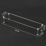 présentoir acrylique transparent moderne cupcake poupées parfum boîtes aveugles trapézoïdales étagère rangement multiple couches