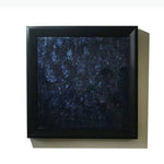 tableaux modernes texturés couleur verte noire marron dorée rouge bleue 35x35cm 45x45cm