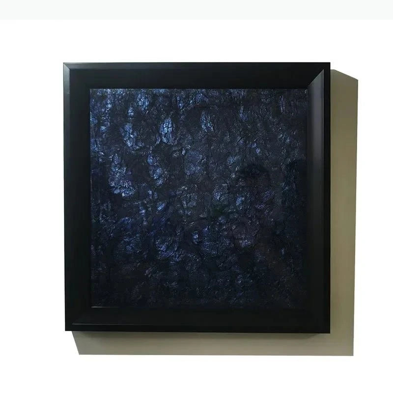 tableaux modernes texturés couleur verte noire marron dorée rouge bleue 35x35cm 45x45cm
