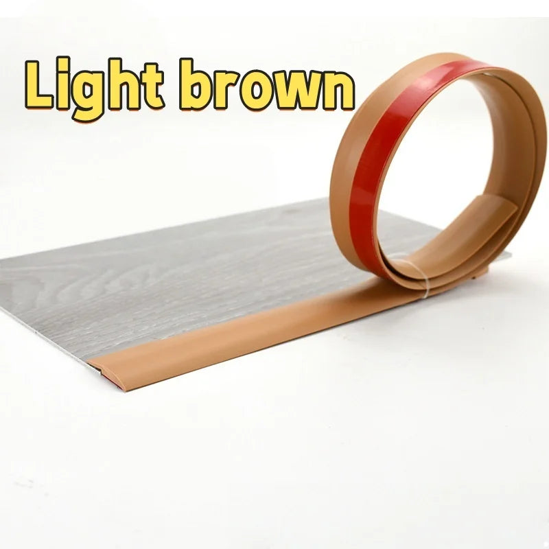 bande transition sol adhésive profilé flexible effet bois seuil tapis